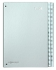 PAGNA Pultordner Pultordner 1-31 silber DIN A4 32 Taben silber