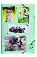 PAGNA Zeichenmappen Pagna Eckspanner A4 Hunde 1St DIN A4 Hunde