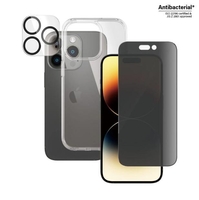 PanzerGlass 3-in-1 Privacy Schutzset für iPhone 14 Pro