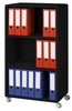 PAPERFLOW Bürowagen Mobil 65, 1 x 33, 0 x 124, 6 cm anthrazit
