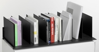 PAPERFLOW Buchstützen Buchstütze für Querrollladensc 85, 8 x 32, 3 x 23, 3 cm schwarz
