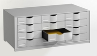 PAPERFLOW Schubladenboxen EO9H4442.02 DIN A4 85, 8 x 34, 2 x 35, 0 cm