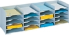 PAPERFLOW Sortierstation Multisortierer A4+ grau 20fäch DIN A4+ 20-Fach Grau
