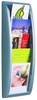 PAPERFLOW Wandprospekthalter Wandprospekthalter 5x A5 sil A5 5-Fach Silber
