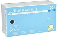 PAPSTAR Handschuhe Medi. Hands.Nitril BlackP M sz M Schwarz
