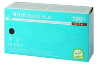 PAPSTAR Handschuhe Medi.Hands.Nitril BlackP XL sz XL Schwarz