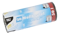 PAPSTAR Müllbeutel PAPSTAR Müllbeutel 20St. 30l 30, 0 l Grau