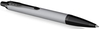 PARKER Kugelschreiber Kugelschr IM PVD M mattgrau 0.6 mm Blau
