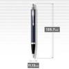 PARKER Kugelschreiber PARKER Kugelschr.IM Matte Blue 0.6 mm Blau