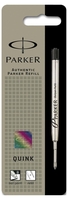 PARKER Kugelschreibermine Parker Quink-Mine,  schwarz,  B 0.7 mm B (breit) Schwarz