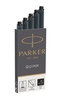 PARKER Tintenpatronen für Füller Parker Tintenpatr. sz,  5St. schwarz