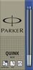 PARKER Tintenpatronen für Füller Parker Tintenpatronen 5st. blau