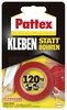 Pattex doppelseitiges Klebeband 19 mm x 1.5 m weiß