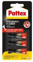 Pattex Sekundenkleber 3x 1, 0 g