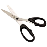 PAUL Scheren Paul Stoffschere 907,  19 cm 19 cm silber/schwarz