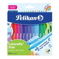 Pelikan Filzstifte Pelikan Filzst. Colorella 24St 0.6 mm Mehrfarbig