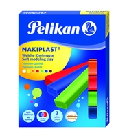 Pelikan Kinderknete farbs.7St.