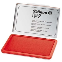 Pelikan Stempelkissen Stempelkissen 7x11cm rot 11, 0 x 7, 0 cm Rot