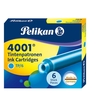 Pelikan Tintenpatronen für Füller Pelikan Tintenpatr. türkis 6St türkis