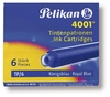Pelikan Tintenpatronen für Füller Pelikan Tintenpatronen Tp/6 königsblau