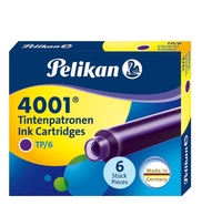 Pelikan Tintenpatronen für Füller Pelikan Tintenpatr.violett 6St violett
