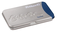 Pelikan Tintenpatronen für Füller Tintenpatronen türkis-bu, 6St. topaz
