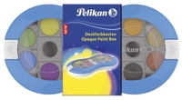 Pelikan Wasserfarbkasten blau 12 Farben