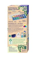 Pelikan Wasserfarbkasten blau 12 Farben und 1 Tube Deckweiß