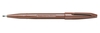Pentel Filzstift Fasermaler Sign Pen 0, 8mm br 0.8 mm Braun