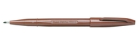 Pentel Filzstift Fasermaler Sign Pen 0, 8mm br 0.8 mm Braun