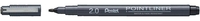 Pentel Fineliner Pointliner 2.0 mm Schwarz
