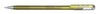 Pentel Gelschreiber Pentel Dual Metallic gelb 0.5 mm Gold