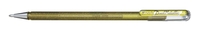 Pentel Gelschreiber Pentel Dual Metallic gelb 0.5 mm Gold