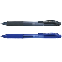 Pentel Gelschreiber Pentel Gel-Roller Bl107,  sz+Bl 0.35 mm Mehrfarbig