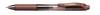 Pentel Gelschreiber Tintenroller 0, 35mm br 1St 0.35 mm Braun