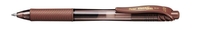 Pentel Gelschreiber Tintenroller 0, 35mm br 1St 0.35 mm Braun