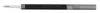 Pentel Gelschreibermine Ersatzmine f.BL77 Pure, sz, 10er 0.35 mm Schwarz
