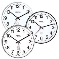 PEWETA Wanduhren Funk-Wanduhr Kunstst.weiß 30cm 30 cm weiß