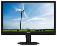 Philips Monitor S-line 231S4QCB LCD-Display 58, 4 cm 23 Zoll schwarz