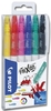 PILOT Filzstift Pilot FRIXION Color 6er Etui 0.4 - 0.7 mm Mehrfarbig