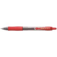 PILOT G2 Gelschreiber rot/transparent 0, 4 mm - rot