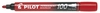 PILOT Permanentmarker Pilot Marker perm. SCA-100,  rt 1.0 mm Rot