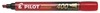 PILOT Permanentmarker Pilot Marker perm. SCA-400,  rt 1.0 - 4.0 mm Rot
