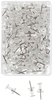 Pinnadeln 100 Dose transparen
