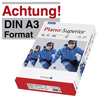 Plano Kopierpapier Plano Superior Papier A3,  80g DIN A3 80 g/m²