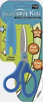 PLUS JAPAN Scheren PLUS Kindersch.Fitcut Curve bu 14.5 cm blau