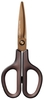 PLUS JAPAN Scheren PLUS Schere Fitcut Curve braun 17.5 cm schwarz-braun