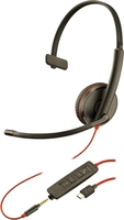Poly Blackwire 3200 Series C3215 Mono Headset On-Ear
