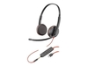 Poly Blackwire C3225 Stereo Headset On-Ear