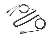 Poly Kabel QD auf 2x 3, 5mm Klinkenstecker